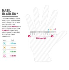 Dolphin Pudrasız Lateks Muayene Eldiveni