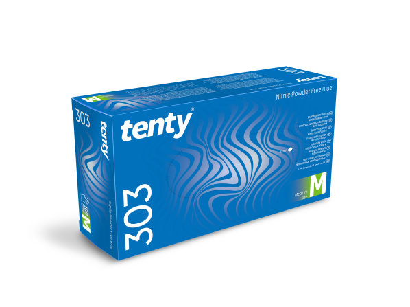 Tenty 303 Nitril Pudrasız Muayene Eldiveni